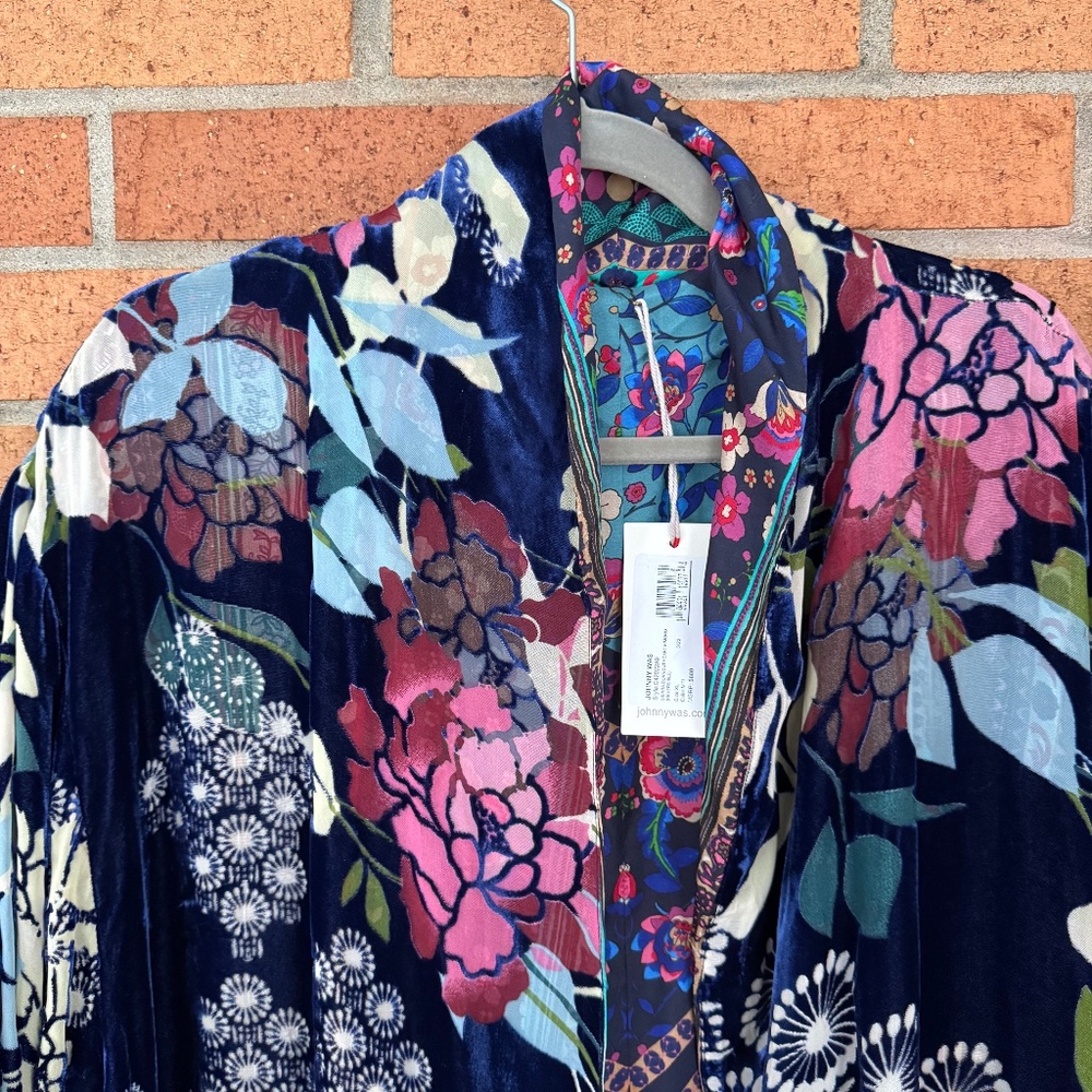 Johnny Was Silk Kimono